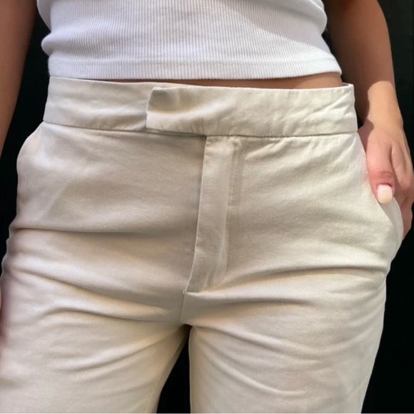 Brandy Melville fleur white pants - Picture 7 of 8